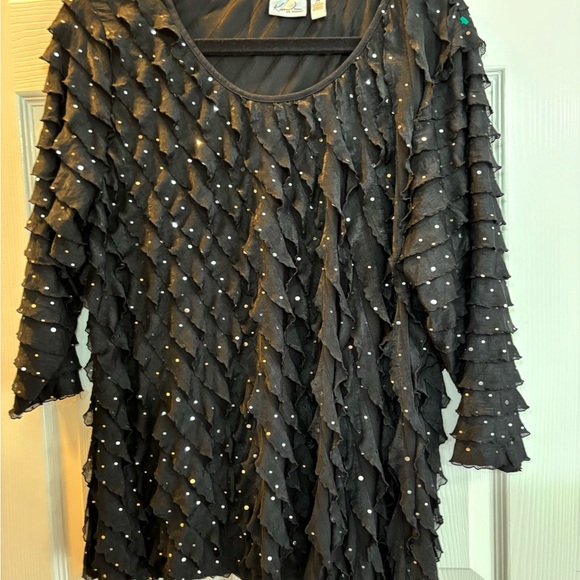 Kim Rogers Woman plus top 3X - Picture 4 of 8